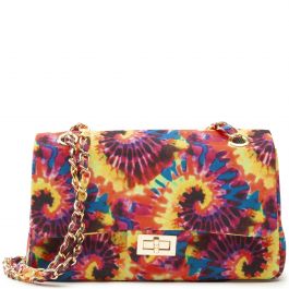 Tie Dye Shoulder Bag Yellow Yellow