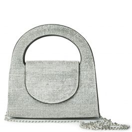 Diamond Encrusted Handbag Black Black