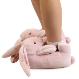 LEGEND FOOTWEAR INC Bunny Slipper LOVEY-09A-BKFR - Shiekh