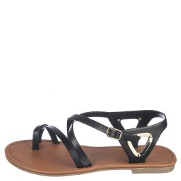 Valine-S Slingback Sandal Black Black