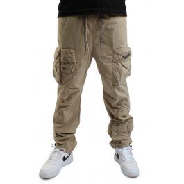 SMOKE RISE Nylon Multi Cargo Pant WP24181SK-BLK - Shiekh