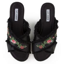 Cape Robbin Coma-7 Black Sandal BLACK BLACK