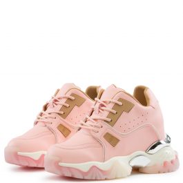 Acerola-02 Chunky Sneakers Pink Pink