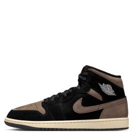 Air Jordan 1 Mid SE Black/Olive Grey-Lt Wild Mango Black/Olive Grey-Lt Wild Mango