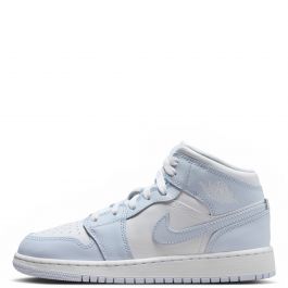 Grade School Air Jordan 1 Mid Cobalt Bliss/White-Neutral Grey Cobalt Bliss/White-Neutral Grey