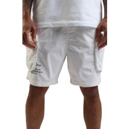 Utility Nylon Shorts White White