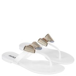 Thong Sandal Glade-S White/Gold White/Gold