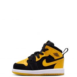 Toddler Jordan 1 Mid SE Black/Varsity Maize-White Black/Varsity Maize-White
