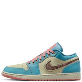 Air Jordan 1 Low SE Denim Turq/Smokey Blue-Red Stardust Denim Turq/Smokey Blue-Red Stardust