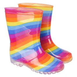 Kids Light-Up Rain Boot Light Rainbow Rainbow