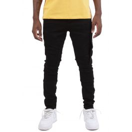 Benjamin Cargo Jeans Jet Black Jet Black