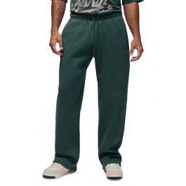 Brooklyn Fleece Oversized Open-Hem Pants Midnight Green/Sail Midnight Green/Sail