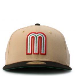 Mexico 59Fifty Fitted Hat  Pecan Black Pecan Black
