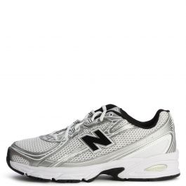 740 White with Metallic Silver 877 C and Black White with Metallic Silver 877 C and Black