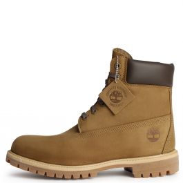 Premium 6-Inch Waterproof Boot Olive Nubuck/Dark Brown Olive Nubuck/Dark Brown