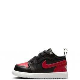 Toddler Jordan 1 Low Alt Black/Red Black/Red