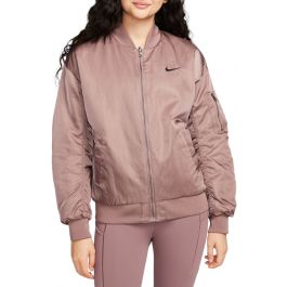 Sportswear Reversible Varsity Bomber Jacket Smokey Mauve/Platinum Violet/Black Smokey Mauve/Platinum Violet/Black