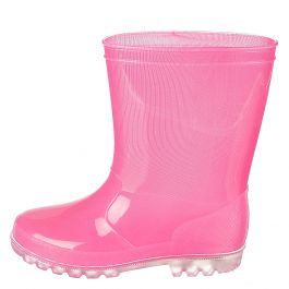 Kids Light-Up Rain Boot Light Fuschia Fuschia