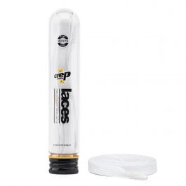 Pre-Treated Flat Laces White White