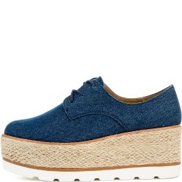 Shena 10A Platform Shoes BLUE DENIM BLUE DENIM