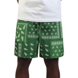 FBRK Paisley Nylon Short 941-911KHA - Shiekh