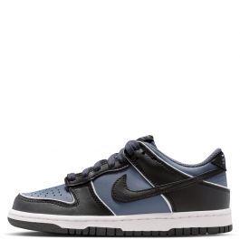 Grade-School Dunk Low SE Light Carbon/Black-White-White Light Carbon/Black-White-White