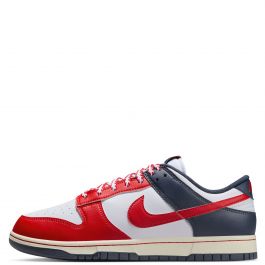 Dunk Low Retro White/University Red-Thunder Blue White/University Red-Thunder Blue