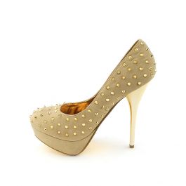 Flora Taupe PU/Gold Taupe PU/Gold