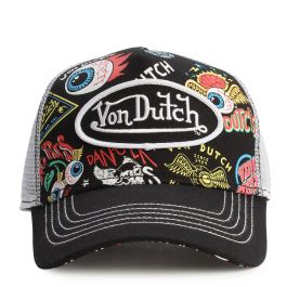 Von Dutch Trucker Hat Black Black