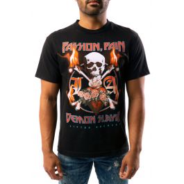 Cudder Tee Black Black