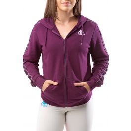 222 Banda Durby Zip Hoodie Violet/White Violet/White