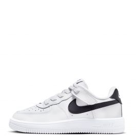 Pre-School Force 1 Low EasyOn White/Black White/Black