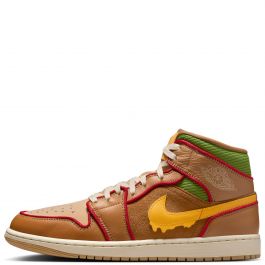 Air Jordan 1 Mid SE Flax/University Gold-Sesame-Coconut Milk Flax/University Gold-Sesame-Coconut Milk
