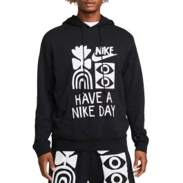 Sportswear French Terry Pullover Hoodie Black Black