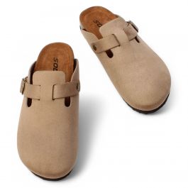 FD REGIS-S Clog Taupe Taupe