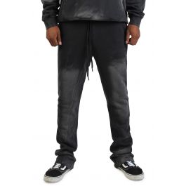 Heavyweight Flaired Sweatpants Acid Black Acid Black