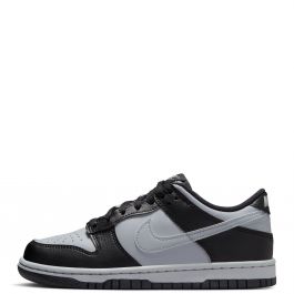 Grade school Dunk Low  Black/Wolf Grey Black/Wolf Grey