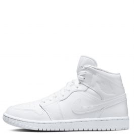 Air Jordan 1 Mid White White