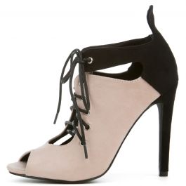 Cape Robbin Blaire-2 Black Heeled Booties BLACK BLACK