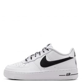 Grade-School Air Force 1 Low White/Black White/Black