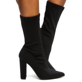 Nordic-2 Neoprene Heel Booties Black Black