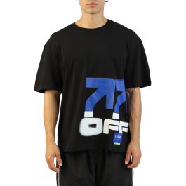 LAB CO OFF WHITE Stacked Logo T-Shirt 44LABF26T078-100 - Shiekh