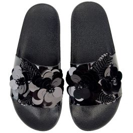 Riri-310 Slide BLACK BLACK