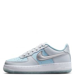 Grade-School Air Force 1 Pure Platinum/ Metallic Silver Pure Platinum/ Metallic Silver