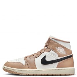 Air Jordan 1 Mid Sail/Black-Desert Sail/Black-Desert