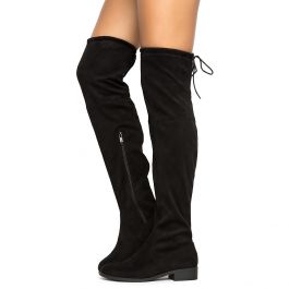 Olympia-14 Knee-High Boot Black Black