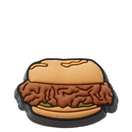 Chicken Sandwich Jibbitz Brown Brown