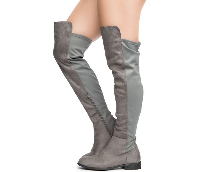 grey dress boots women Women Gray Leather Boots, Stylish Minimalist Ankle Booties, Sexy Pointy  Boots, Handmade Stylish Booties