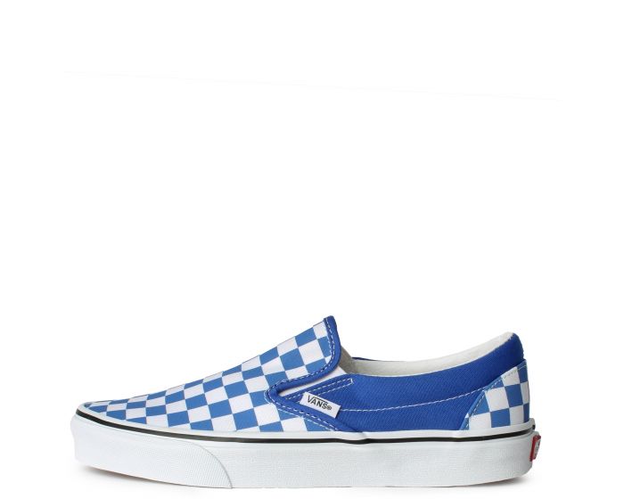 Light blue slip on checkered vans fashion