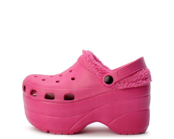 CAPE ROBBIN Gardener-3 Platform Clog GARDENER-3-PNK - Shiekh